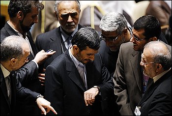 Ahmadinejad spoke to the U.N. General Assembly on Wednesday night but did not mention his nuclear proposals. During much of the address, he ranted against Israel and capitalism. Many diplomats, including those from the United States, left the chamber.