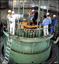 Bushehr nuclear reactor