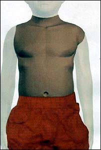 Computer generated image of a boy given the name Adam whose torso was found floating the  Thames
