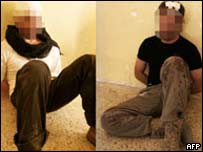 The two British soldiers being held in Iraq