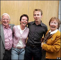The Carroll family reunited